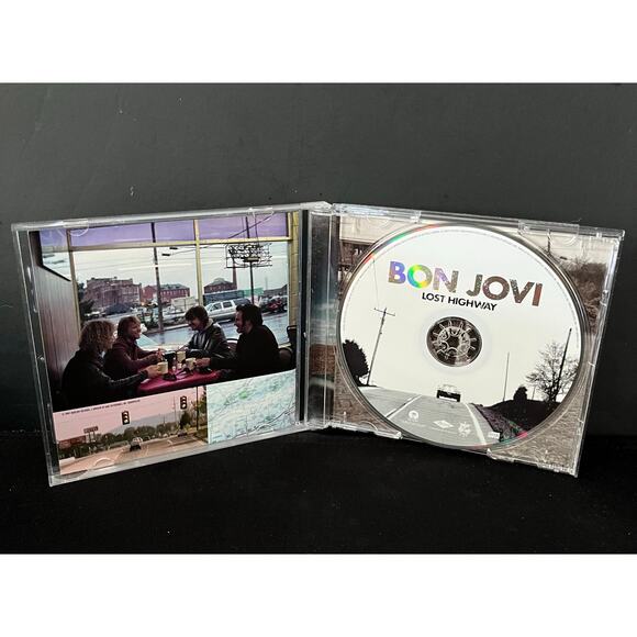 Bon Jovi – Lost Highway CD 2007 Island Records Rock Album Complete w/ Artwork - Picture 3 of 6